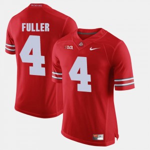Men's Ohio State Buckeyes Alumni Football Game Scarlet Jordan Fuller #4 Jersey 120041-970