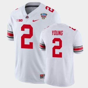 Men's Ohio State Buckeyes 2021 Sugar Bowl White Chase Young #2 College Football Jersey 222866-433
