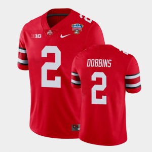 Men's Ohio State Buckeyes 2021 Sugar Bowl Scarlet J.K. Dobbins #2 College Football Jersey 431124-359