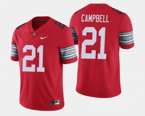 Men's Ohio State Buckeyes 2018 Spring Game Limited Scarlet Parris Campbell #21 Jersey 401939-280