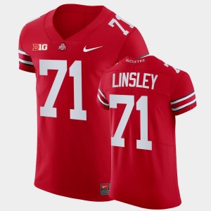 Men's Ohio State Buckeyes College Football All Scarlet Corey Linsley #71 Elite Jersey 378529-646