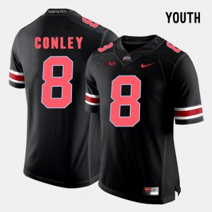 Youth Ohio State Buckeyes College Football Black Gareon Conley #8 Jersey 994502-564