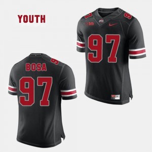 Youth Ohio State Buckeyes College Football Black Joey Bosa #97 Jersey 601123-865