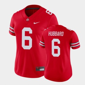 Women's Ohio State Buckeyes College Football Scarlet Sam Hubbard #6 Game Jersey 355164-994