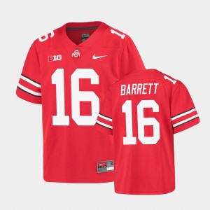 Youth Ohio State Buckeyes Alumni Football Game Scarlet J.T. Barrett #16 Jersey 464233-913