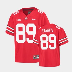 Youth Ohio State Buckeyes Alumni Football Game Scarlet Luke Farrell #89 Jersey 811222-446